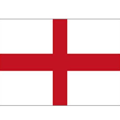 Supportershop Angleterre Drapeau de nation avec 2 œillets métalliques Bleu/Rouge/Blanc 1,50 x 0,90 m