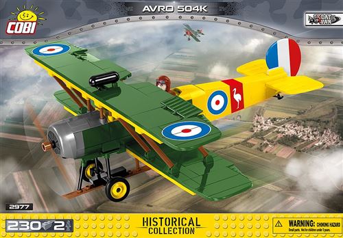 COBI Historical Collection - 2977 - Avro 504K