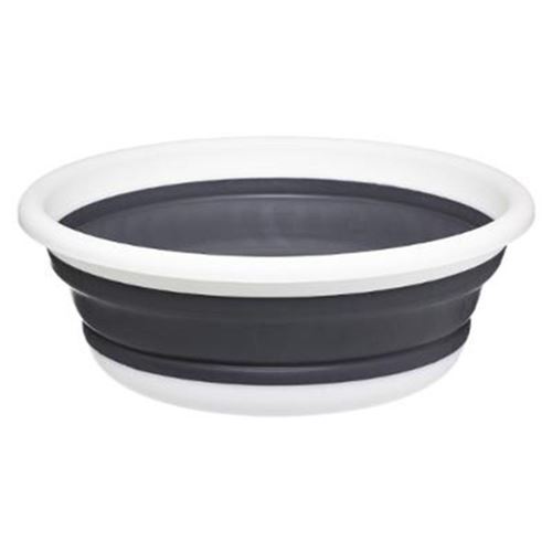 Bassine Pliable 9L Klane 37cm Gris