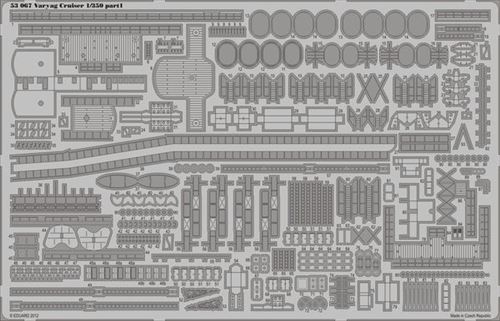 Varyag Cruiser For Zvezda - 1:350e - Eduard Accessories