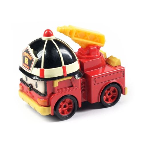Silverlit Robocar Poli - Roy moulé sous pression 7 cm rouge