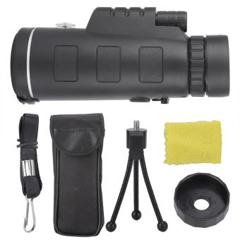 Longue-Vue, HD Télescope Monoculaire étanche avec Trépied, Sac de