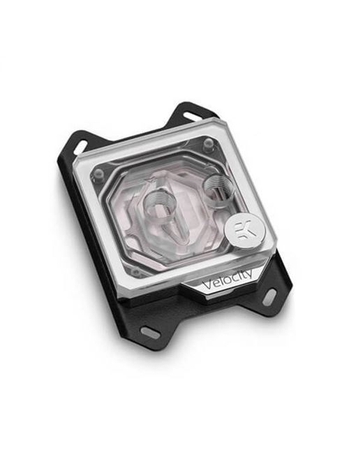ekwb ek water blocks ek-velocity amd - nickel + plexi noir