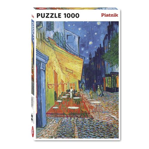 Piatnik Multicolore Puzzle 1000 Pieces - Van Gogh - Le Cafe Le Soir
