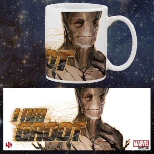Mug marvel les gardiens de la galaxie série 1 groot blanc semic smug068