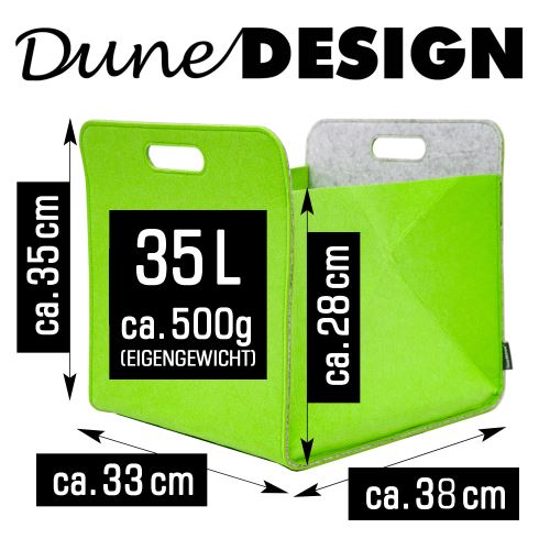 Boite De Rangement Feutre 33x33x38 Cm Kallax Panier Feutrine