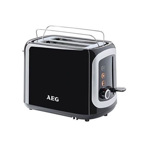 Aeg 2074461 at 3300 grille-pain noir/argent 40 x 20 x 20 cm