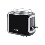 Aeg 2074461 at 3300 grille-pain noir/argent 40 x 20 x 20 cm
