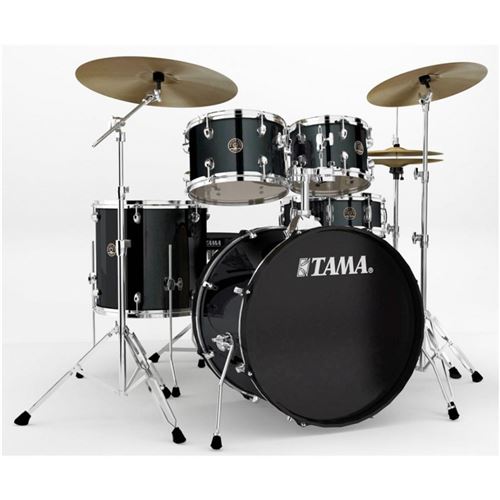 Tama Rhythm Mate RM52KH6C-BK Black - Batterie acoustique 5 fûts (+ cymbales et accessoires )