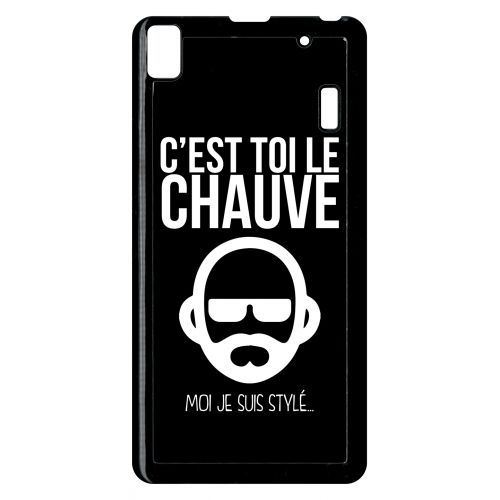 Coque lenovo a7000 c est toi le chauve moi je suis styl 1