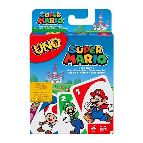 Jeu de société et de cartes UNO Super Mario