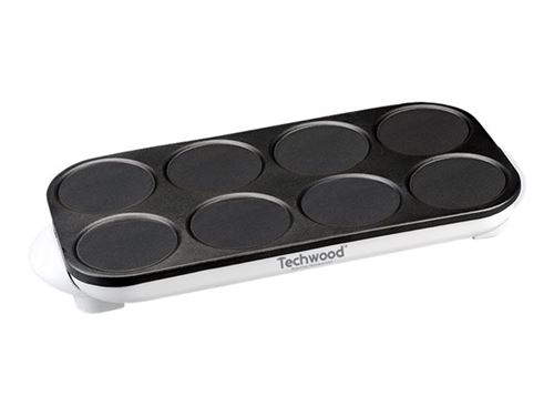Techwood TCP-800 - Crêpière - 1.5 kWatt