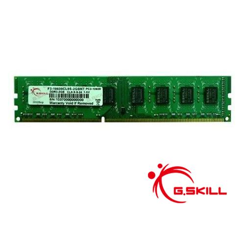 Mémoire RAM G.SKILL 4 Go Value Series NT PC3 10600 DDR3 1333MHz DDR3 Bureau DIMM F3-10600CL9S-4GBNT
