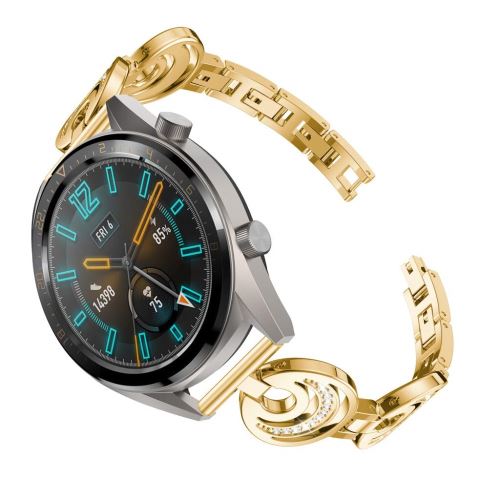 Bracelet en métal or pour votre Huawei Watch GT