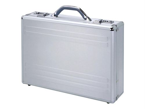 ALUMAXX Kronos - Draagtas voor notebook - zilver