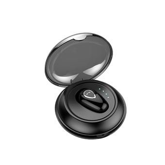 Ecouteurs sans fil YX01 stéréo portable - Noir - 1