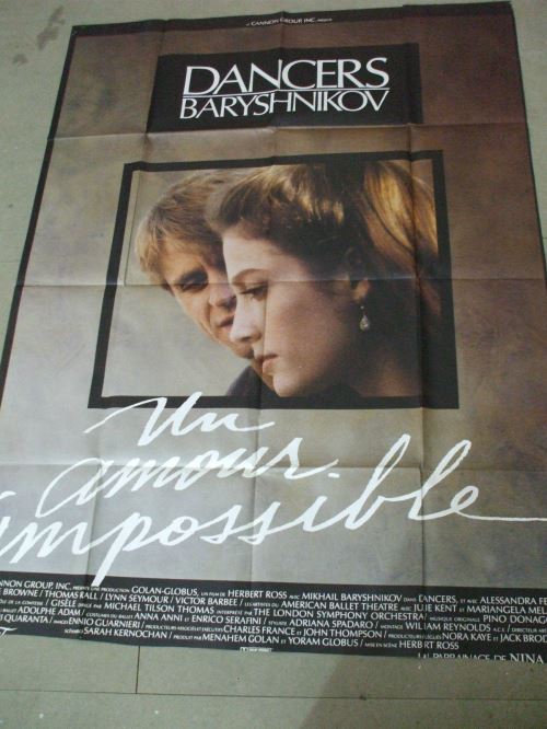 Dancers Baryshnikov AFFICHE CINEMA ORIGINALE