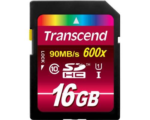Transcend Ultimate - carte mémoire flash - 16 Go - microSDHC UHS-I