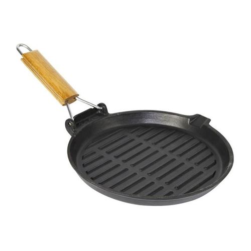 Crealys Grill - 512207 - Rond Fonte Emaille Induction