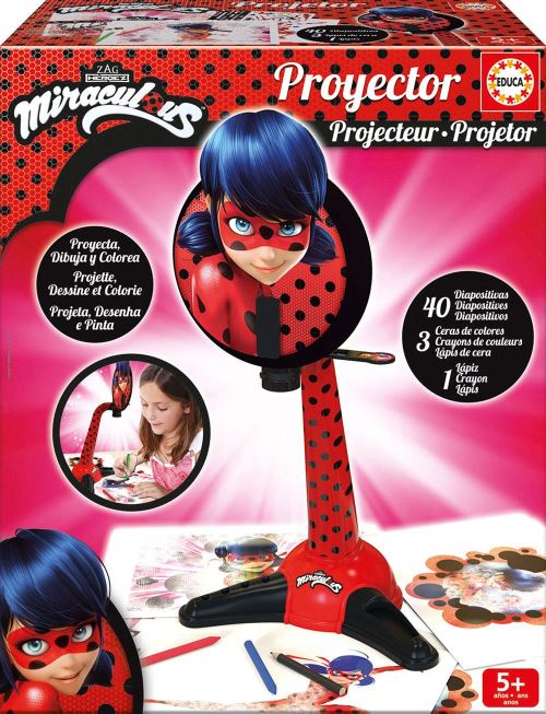 LadyBug Miraculous Projecteur pour dessiner