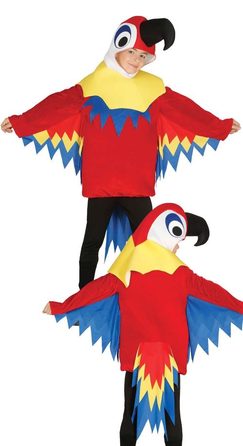 Déguisement 10-12 ans Perroquet