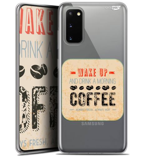 Coque Gel Samsung Galaxy S20 (6.2 ) Extra Fine Motif - Wake Up With Coffee