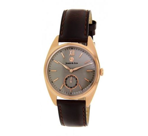 James & Son Montres Noir Homme - JAS10091-813