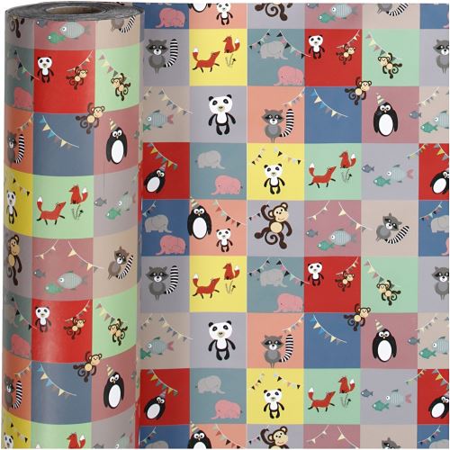 Gift Deco papier d'emballage pour animaux 57 cm x 150 m