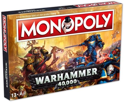 Winning Moves monopoly Warhammer 40K(fr)