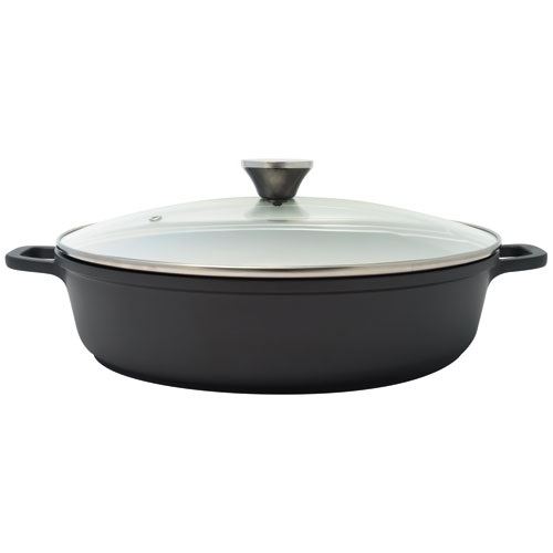 Mijoteuse Basse + Couvercle Verre - 5 Lt O 32 Cm
