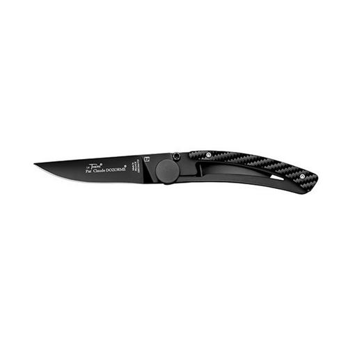 Couteau de poche 9cm noir Claude Dozorme 19014203n