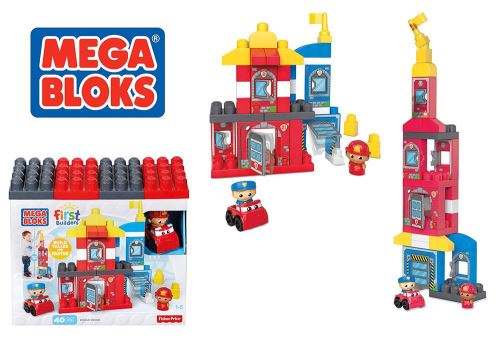 Mega bloks - cng25 - l'équipe de secours - 40 pièces