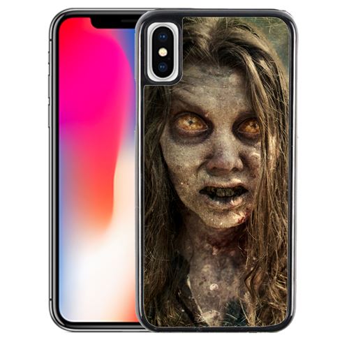 Coque pour iPhone XR walking dead scary