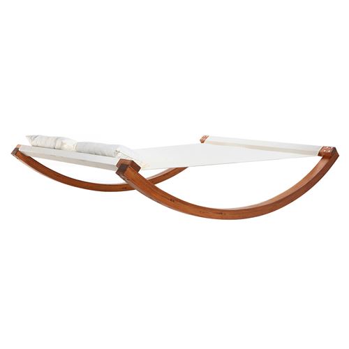 Hamac Transat Double De Jardin Blanc Casse Ouessant Mobilier De Jardin Achat Prix Fnac