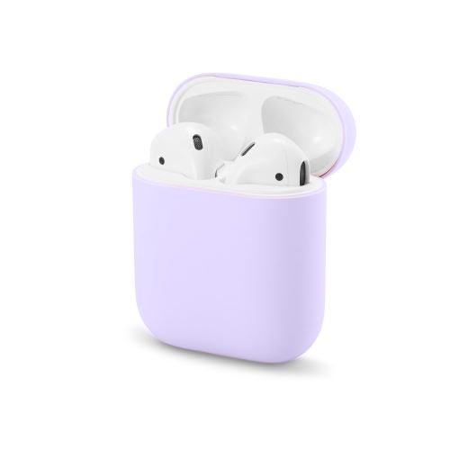 Coque en silicone WISETONY épais et souple antichoc pour Apple AirPods - Violet