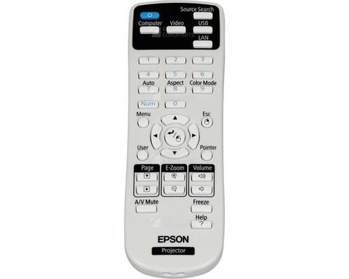 Epson - Afstandsbediening projector - voor Epson EB-940, 950, 97, S03, S120, S200, S21, W03, W120, X120, X200, X21, X22, EH-TW410