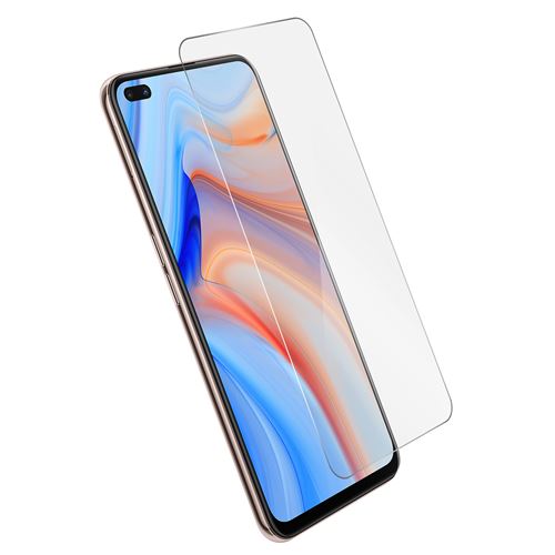 Avizar Film Écran pour Oppo Reno 4 Verre Trempé 9H Anti traces Transparent