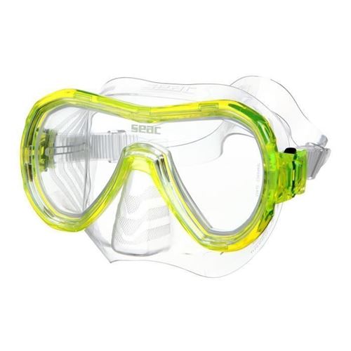 SEAC Masque de Plongée Panarea Silter Clear - Jaune