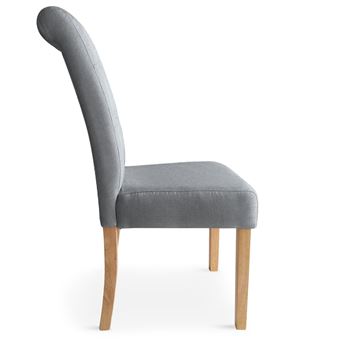 Paris Prix Lot De 2 Chaises Design oliver 99cm Gris Paris Prix Lot De 2 Chaises Design oliver 99cm Gris
