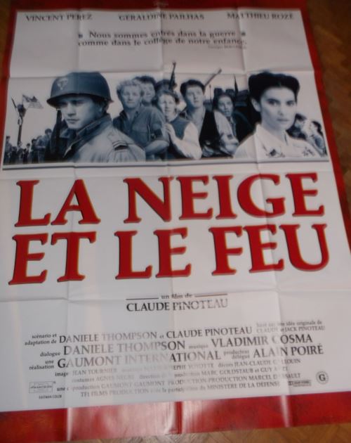 La neige et le feu AFFICHE CINEMA ORIGINALE État correct - N/A reconditionné disponible sur Fnac