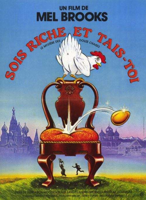 Sois Riche Et Tais-Toi AFFICHE CINEMA ORIGINALE