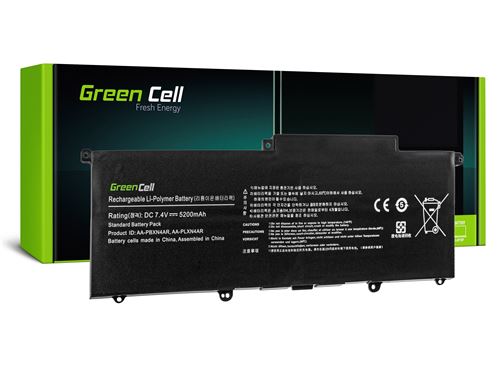 Batterie pour Ordinateur Green Cell AA-PBXN4AR AA-PLXN4AR Samsung NP900X3B NP900X3C NP900X3D