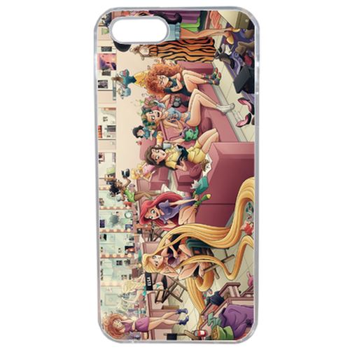 Coque Modern Princesses Compatible Iphone 5s Transparent