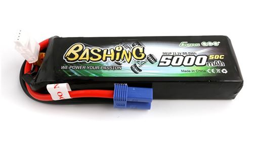 Gensace Bashing Lipo 3s 11.1v 5000mah 50c Ec5