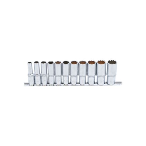 Non Communiqué Jeu De Douilles Longues Douze Pans Bgs Technic - 10 Mm - 11 Pcs - 5252