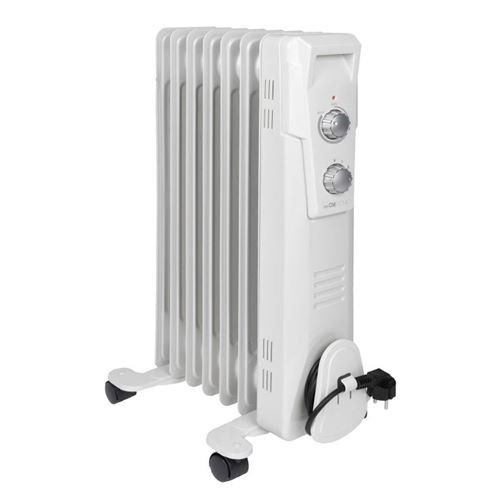 Radiateur bain d'huile 7R 1500W Clatronic RA3735-blanc