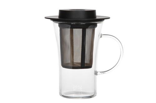Finum Finum Verre A The+filtre+couv Noir 280mlsysteme Bistro