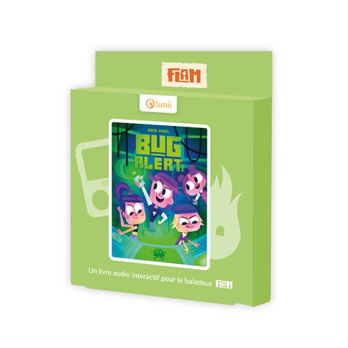 Livre audio Lunii Flam Bug Alert