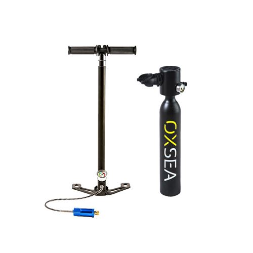 Bouteille ox500 0.5l + pompe manuelle Oxsea bt-ox500-pm