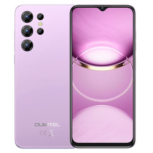 Smartphone Oukitel C1 6.52 16Go 512Go Android 15 Telephone Portable dual sim 4G-Rose